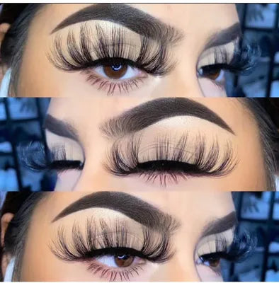 Big Lashes 25mm Mink Eyelashes / 22mm Long Fluffy Lashes