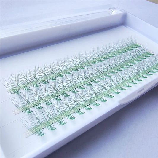 Colored Cluster Lashes 10D, C Curl, 8-14mm, 0.10mm