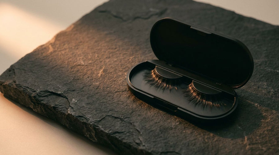 GlamD lash case on slate